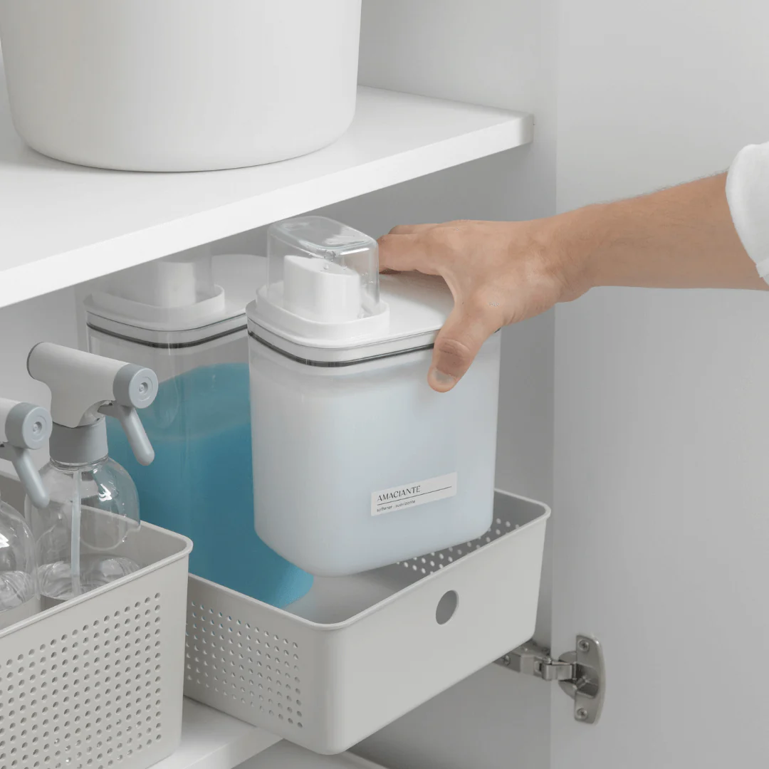 Pote Hermético Dispenser Flow Branco 1,5 Litros - Image 10