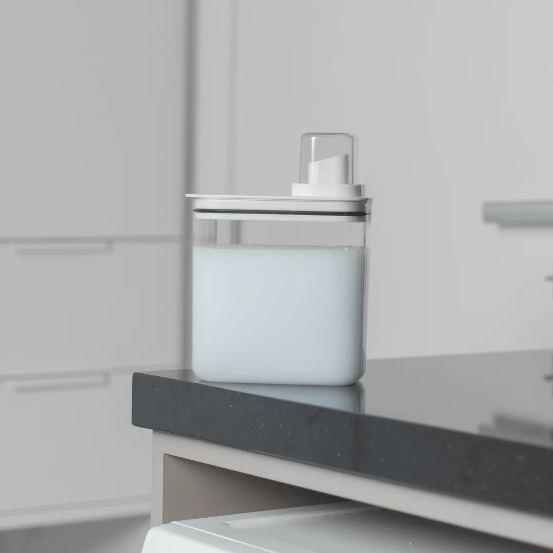 Pote Hermético Dispenser Flow Branco 1,5 Litros - Image 3