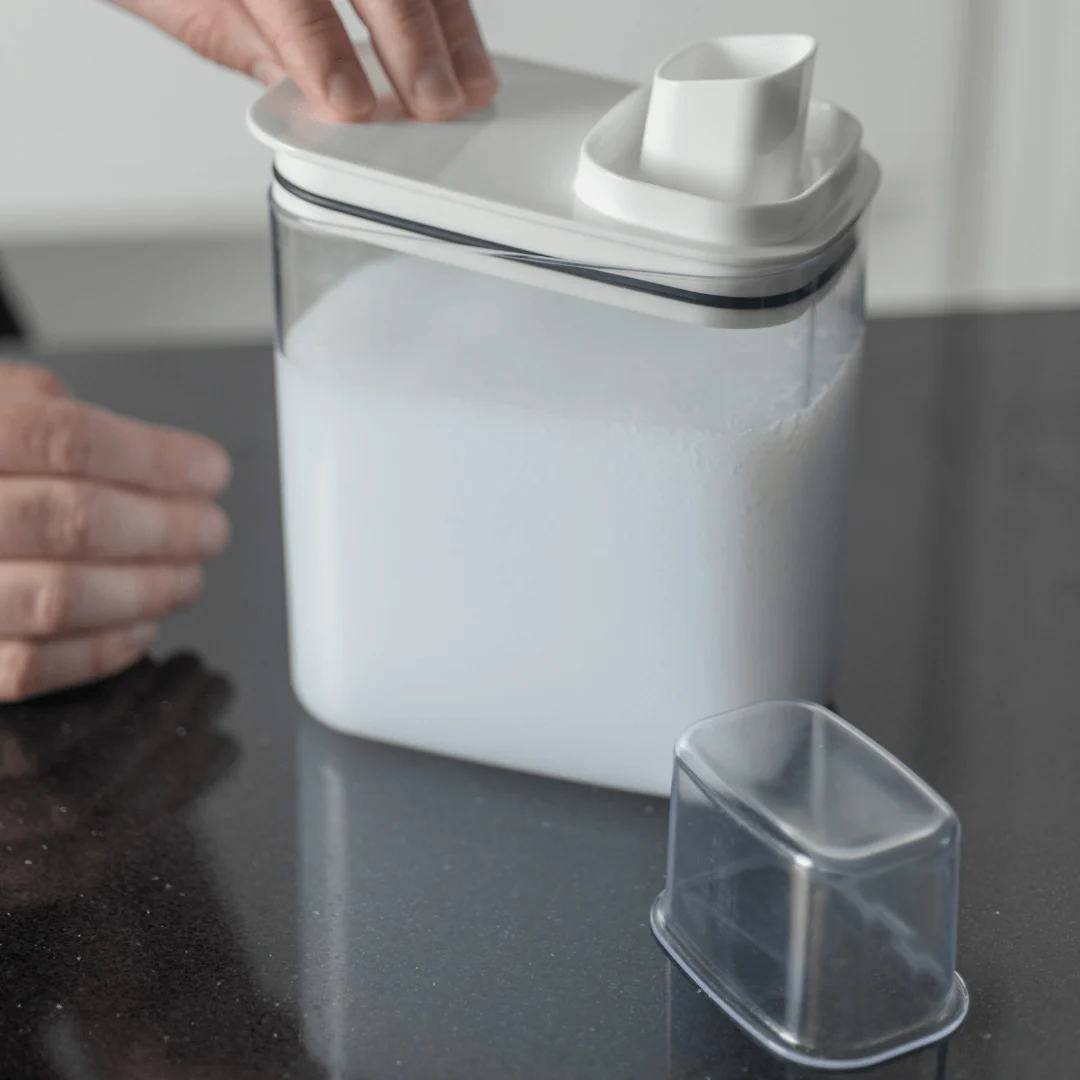 Pote Hermético Dispenser Flow Branco 1,5 Litros - Image 5