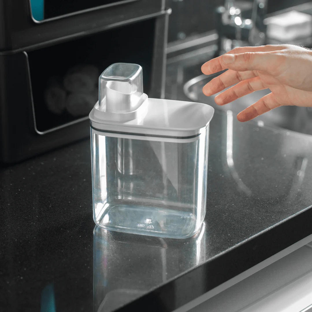 Pote Hermético Dispenser Flow Branco 1,5 Litros - Image 9