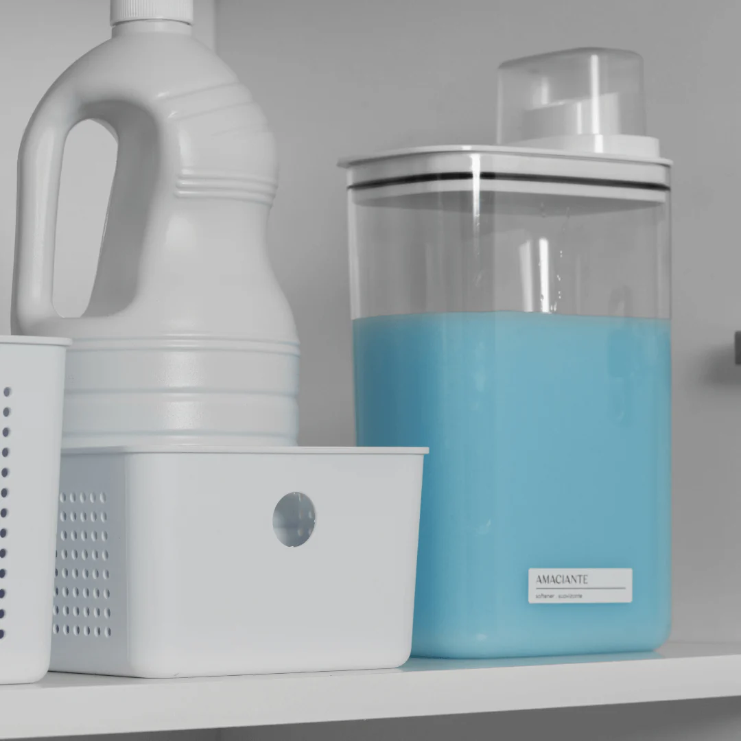 Pote Hermético Dispenser Flow Branco 2,3 Litros - Image 5