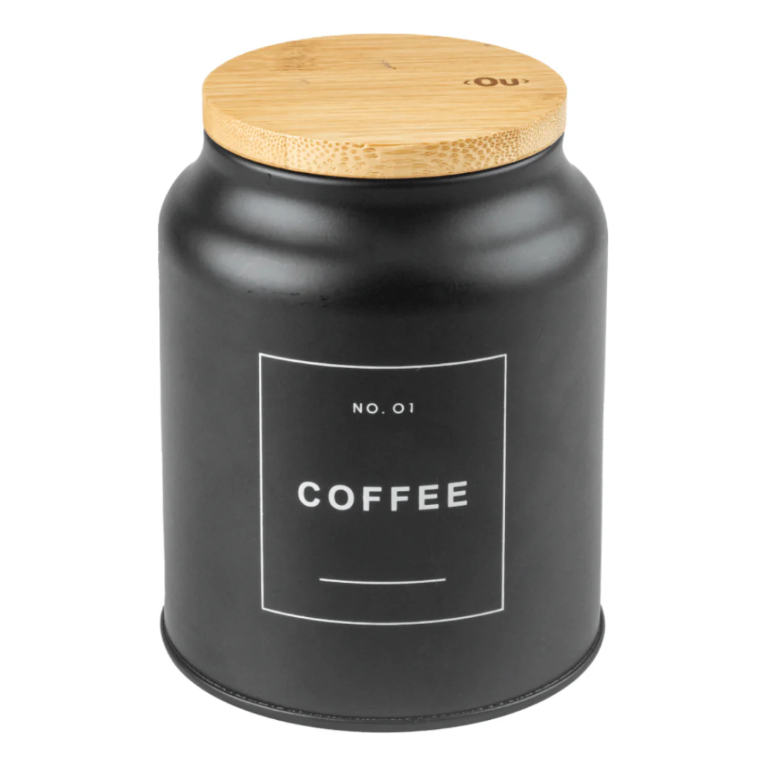 Pote Hermético para Café Sense Preto 1,1 Litros - Image 9