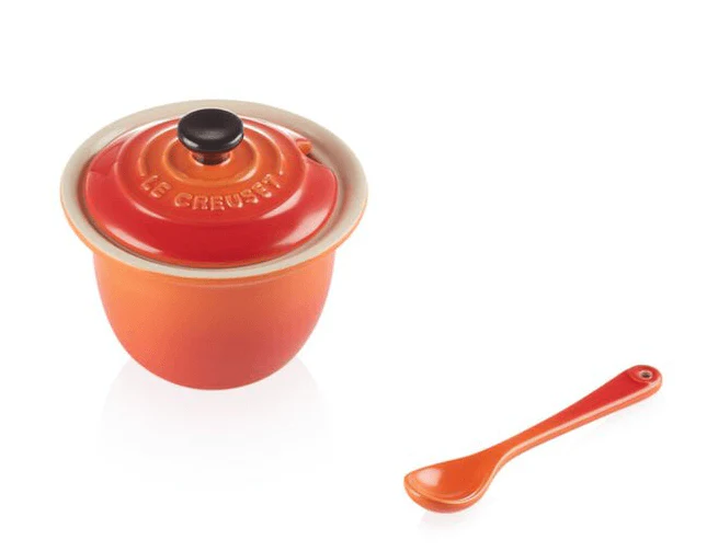 Pote Para Condimento Indiano Açucareiro Laranja Le Creuset - Image 6