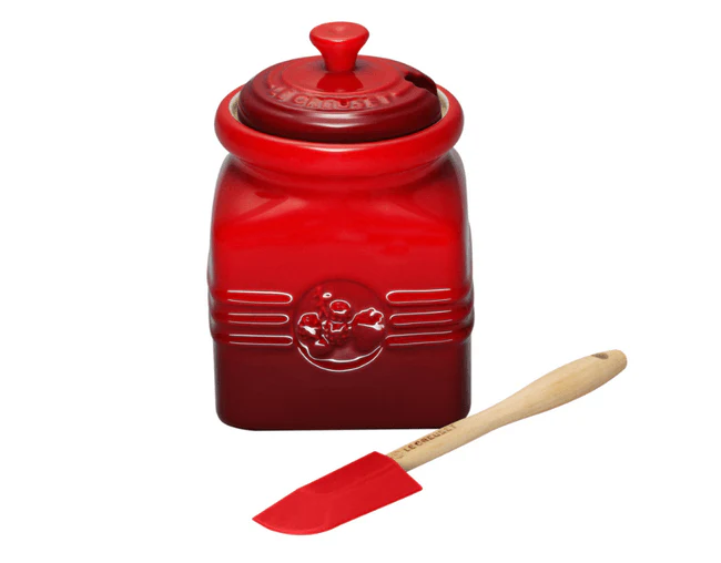 Pote para Geleia em Cerâmica Vermelho 450ml Le Creuset - Image 5