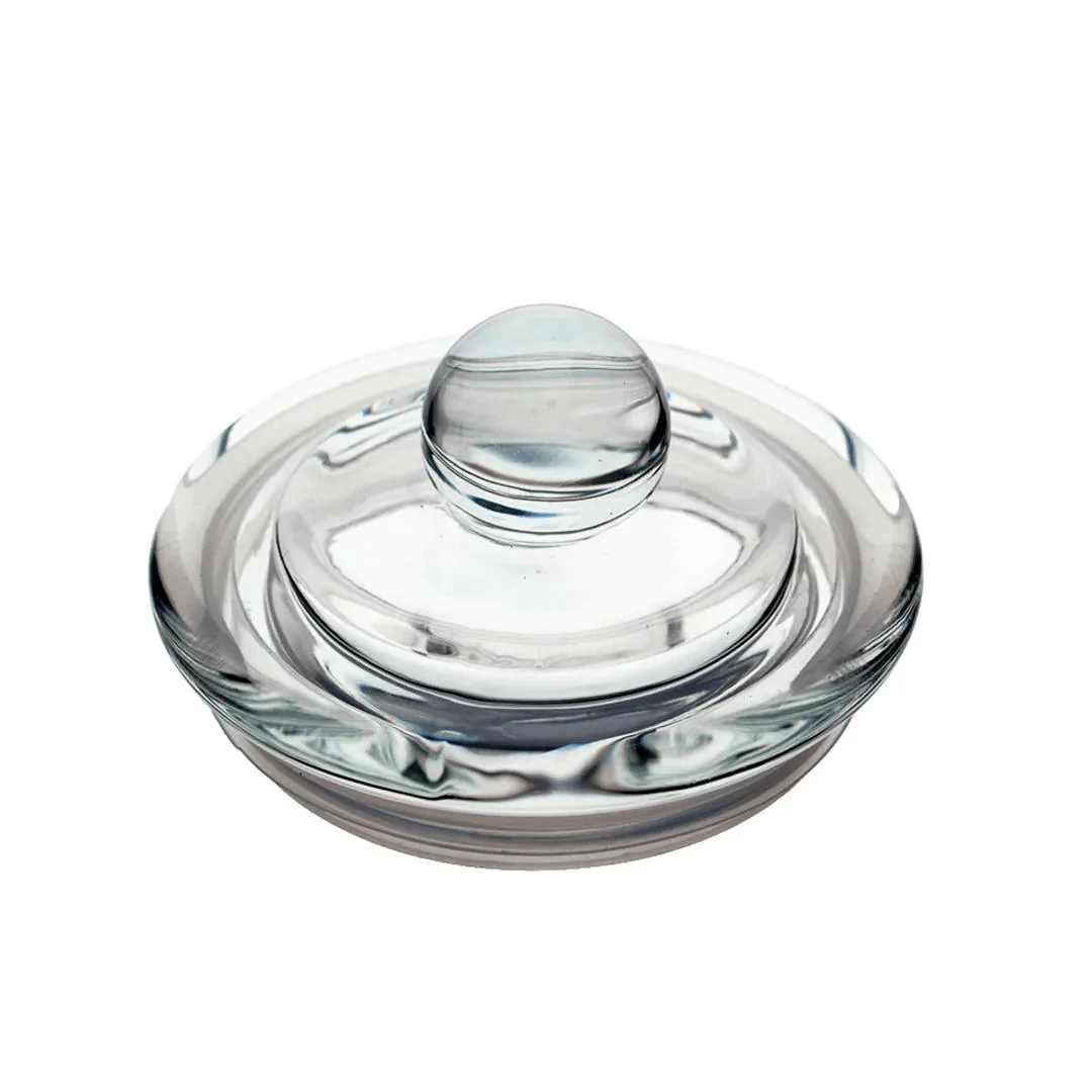 Pote Porta Mantimento Redondo com Tampa em Vidro 600ml - Image 3