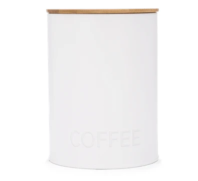 Pote Porta Mantimentos Para Café Canister Branco - Image 2