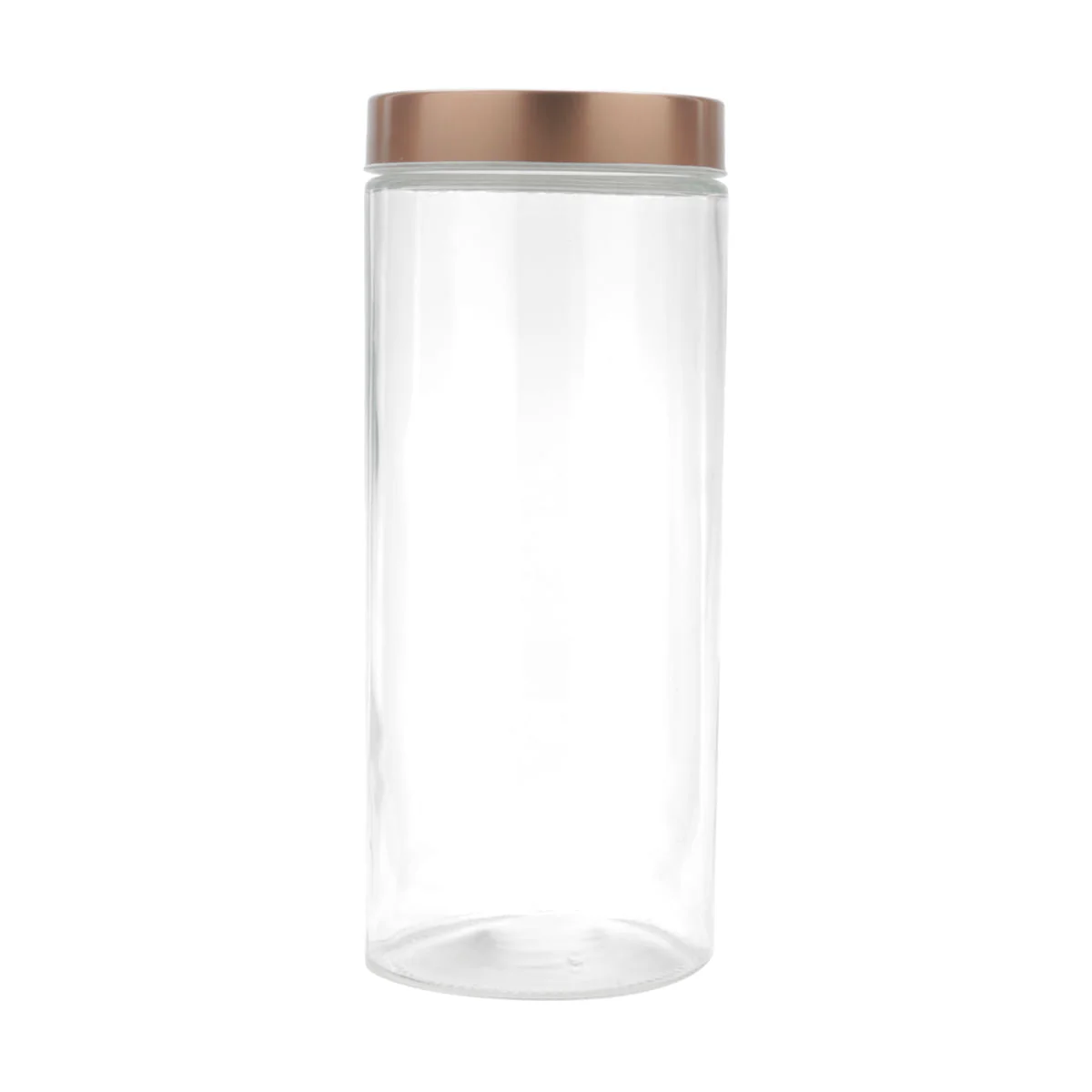 Pote de Vidro Borossilicato Com Tampa de Cobre 2,1l