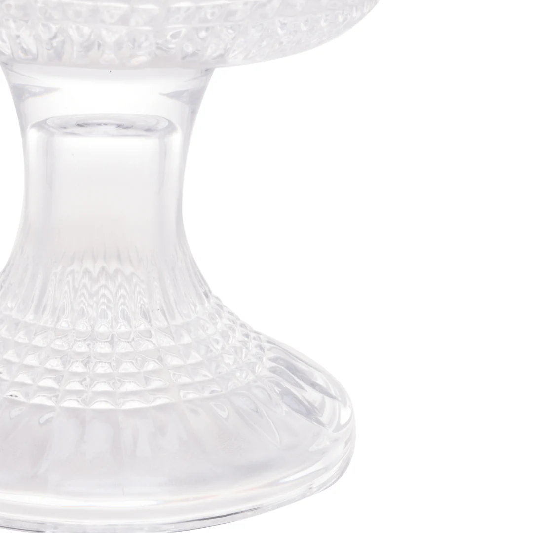 Potiche Bomboniere com Pé de Cristal 22cm Queen - Image 8