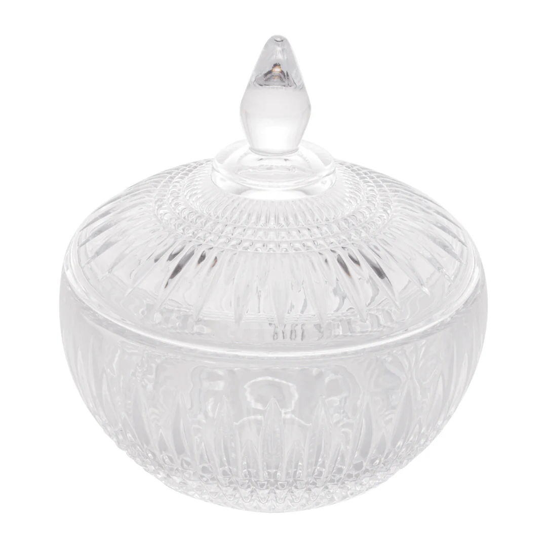 Potiche Bomboniere de Cristal 15cm Queen
