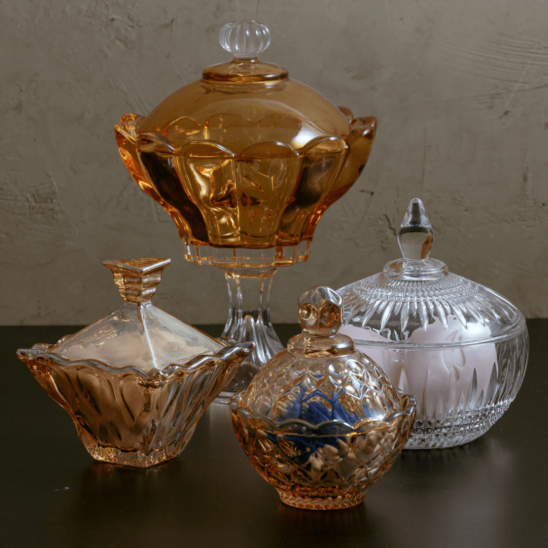 Potiche Bomboniere de Cristal 15cm Queen - Image 4