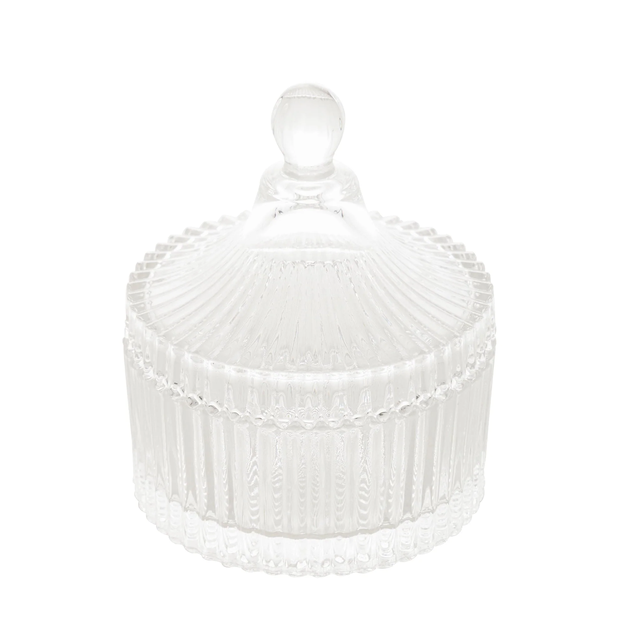 Potiche de Cristal Carrossel Transparente 12,5cm - Image 2