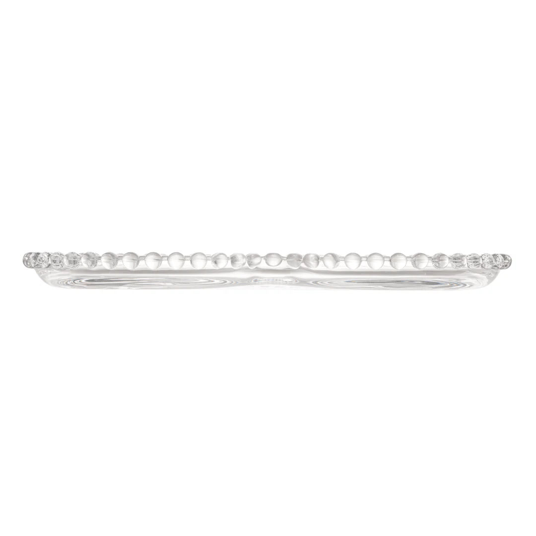 Prato de Cristal Sobremesa Coração Pearl Bolinha - 20 cm - Image 3