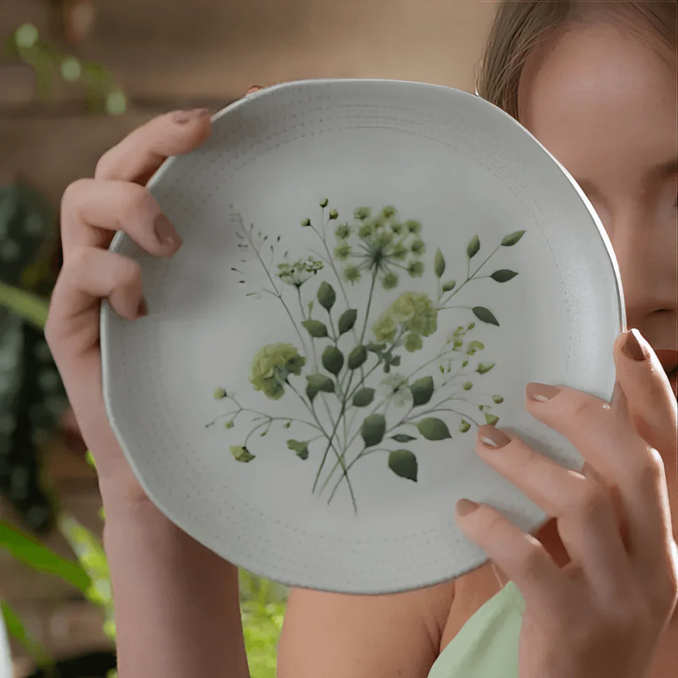 Prato de Sobremesa Orgânico Ammi 19,5cm - Image 3