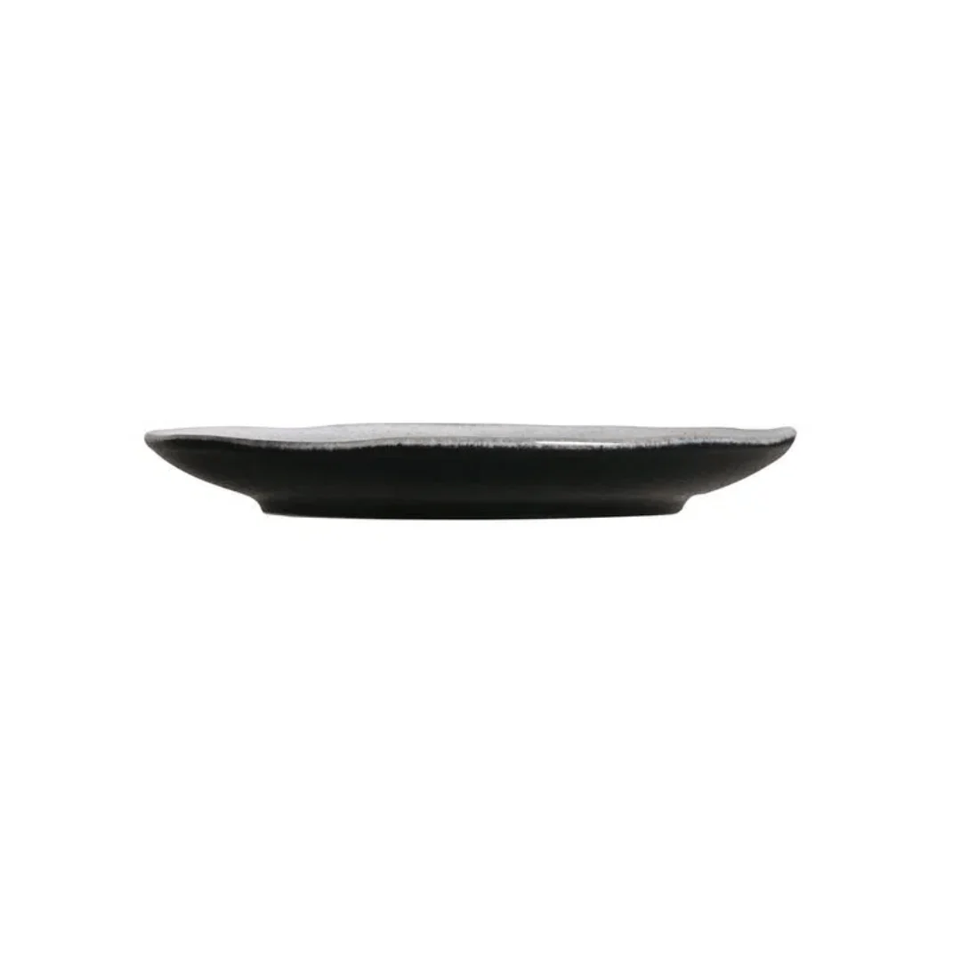 Prato de Sobremesa Orgânico Concreto Cinza 19,5cm - Image 4