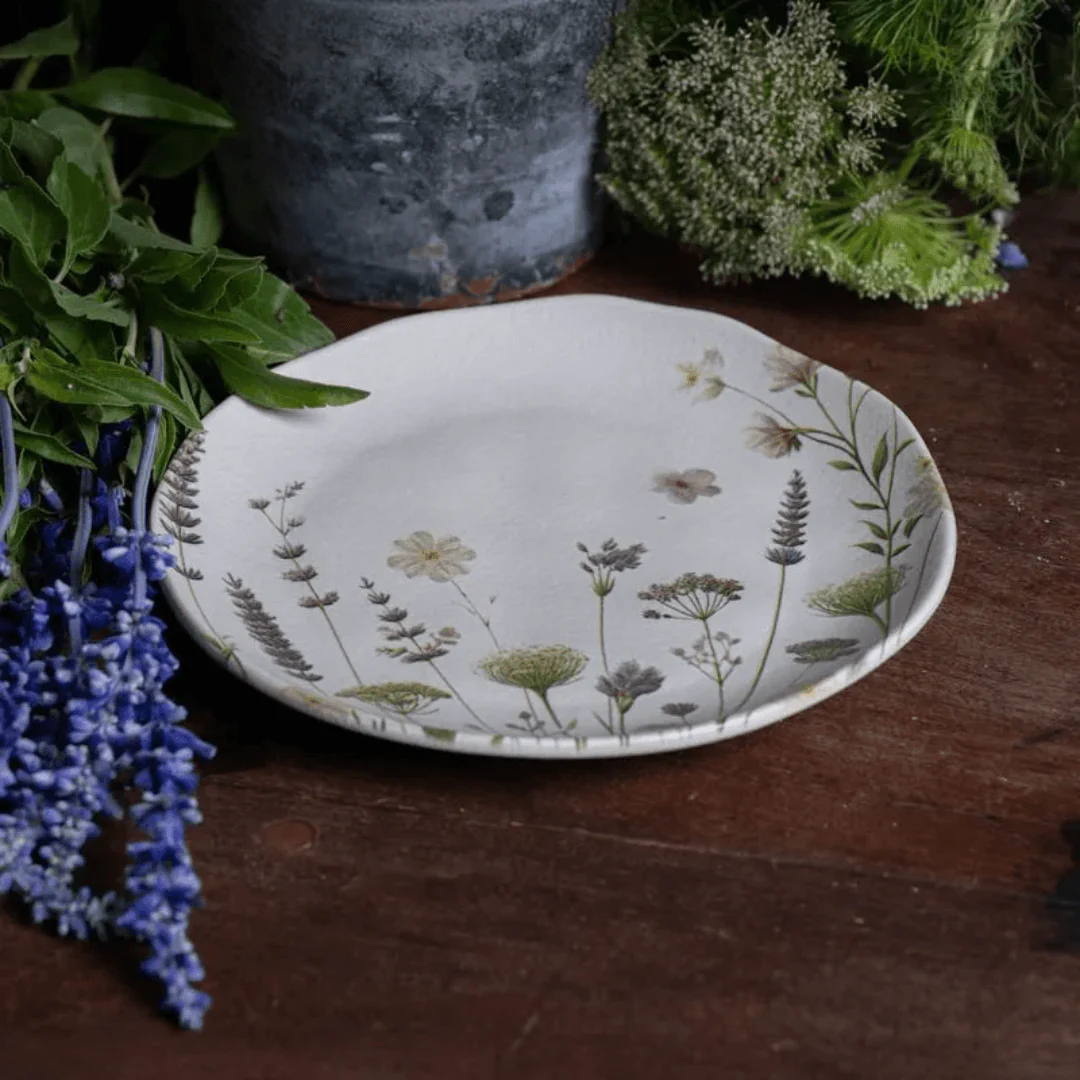Prato de Sobremesa Orgânico Lavanda 19,5cm - Image 2