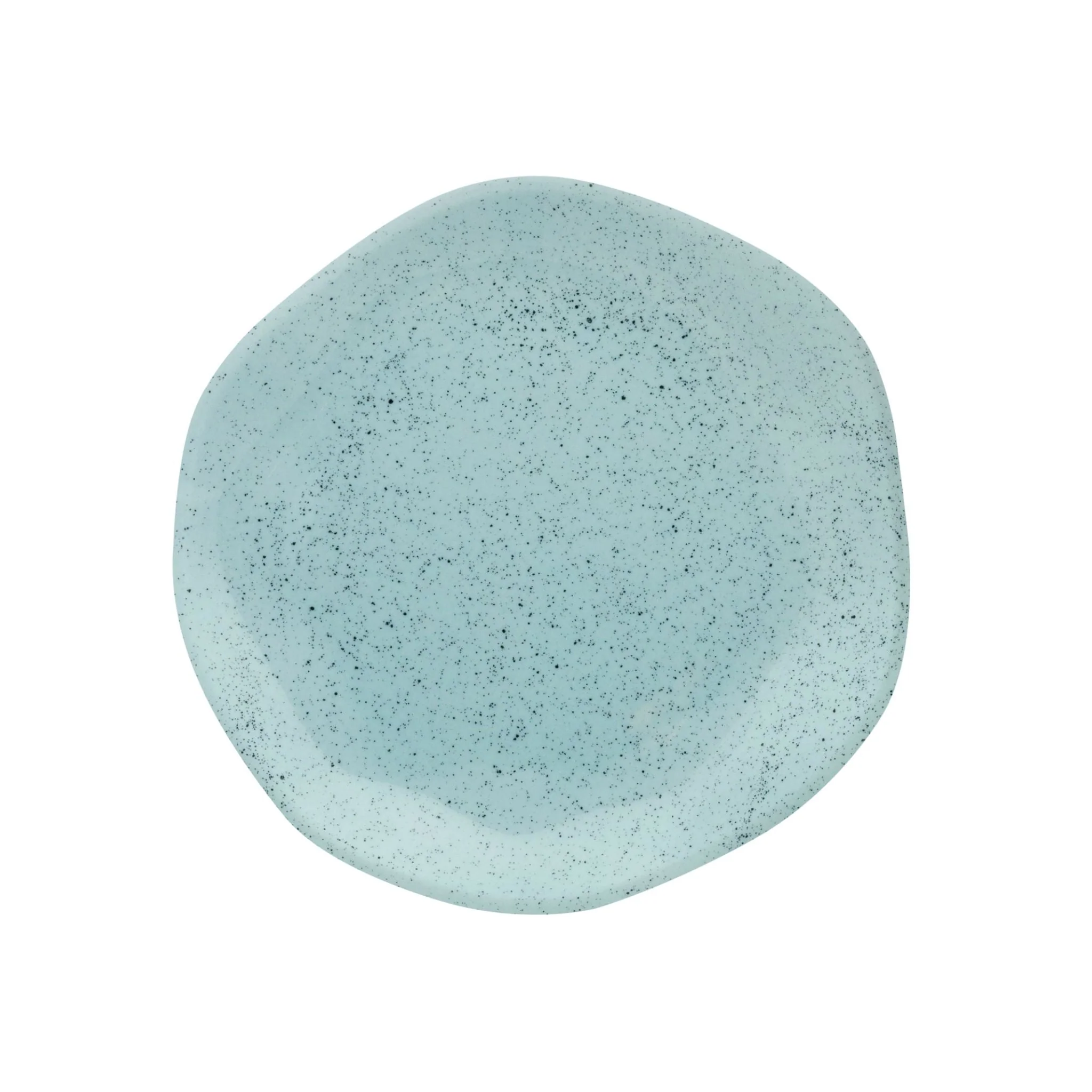 Prato de Sobremesa Porcelana Azul Blue Bay - 21,5cm
