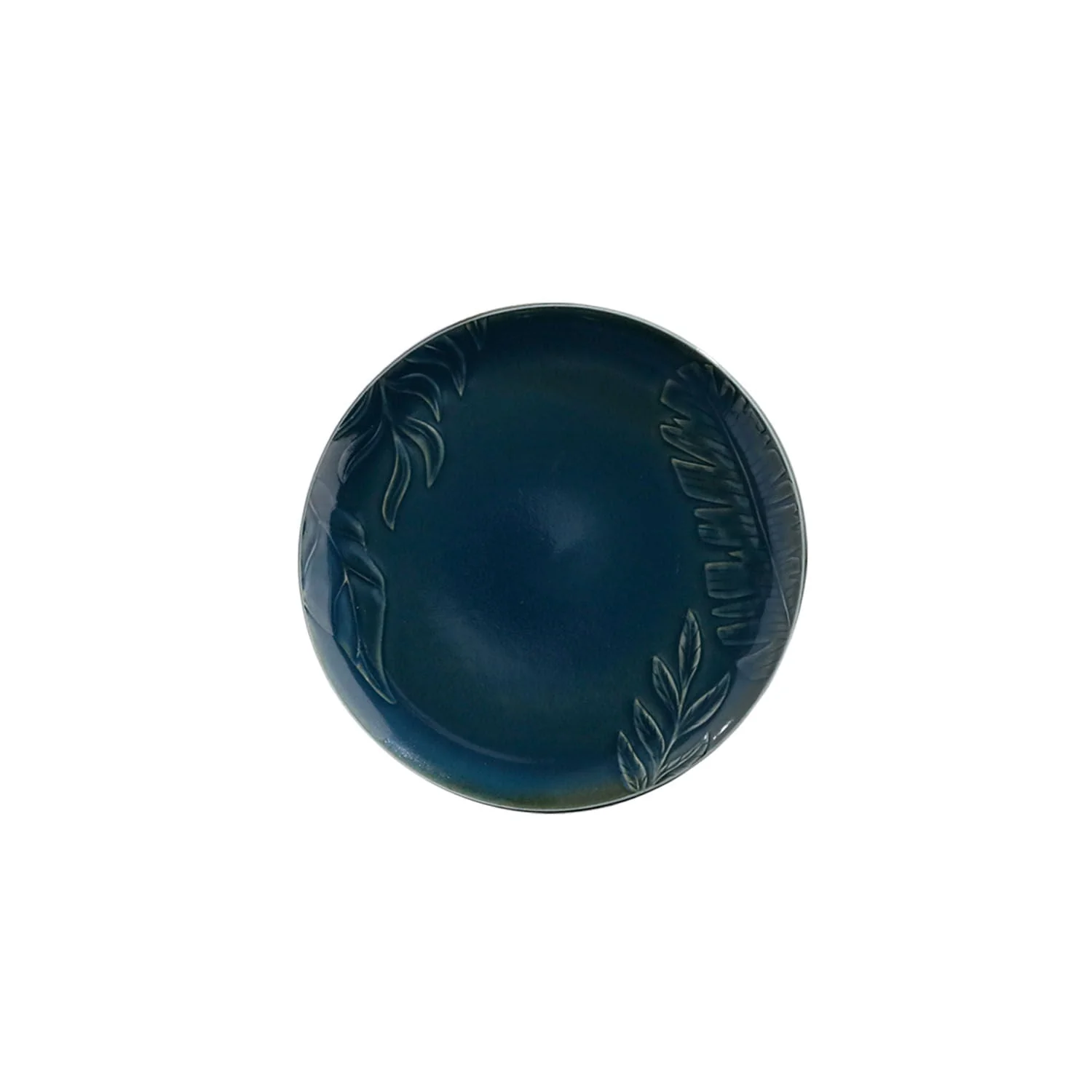 Prato de Sobremesa Tropical Esmalte Verde 21,3cm