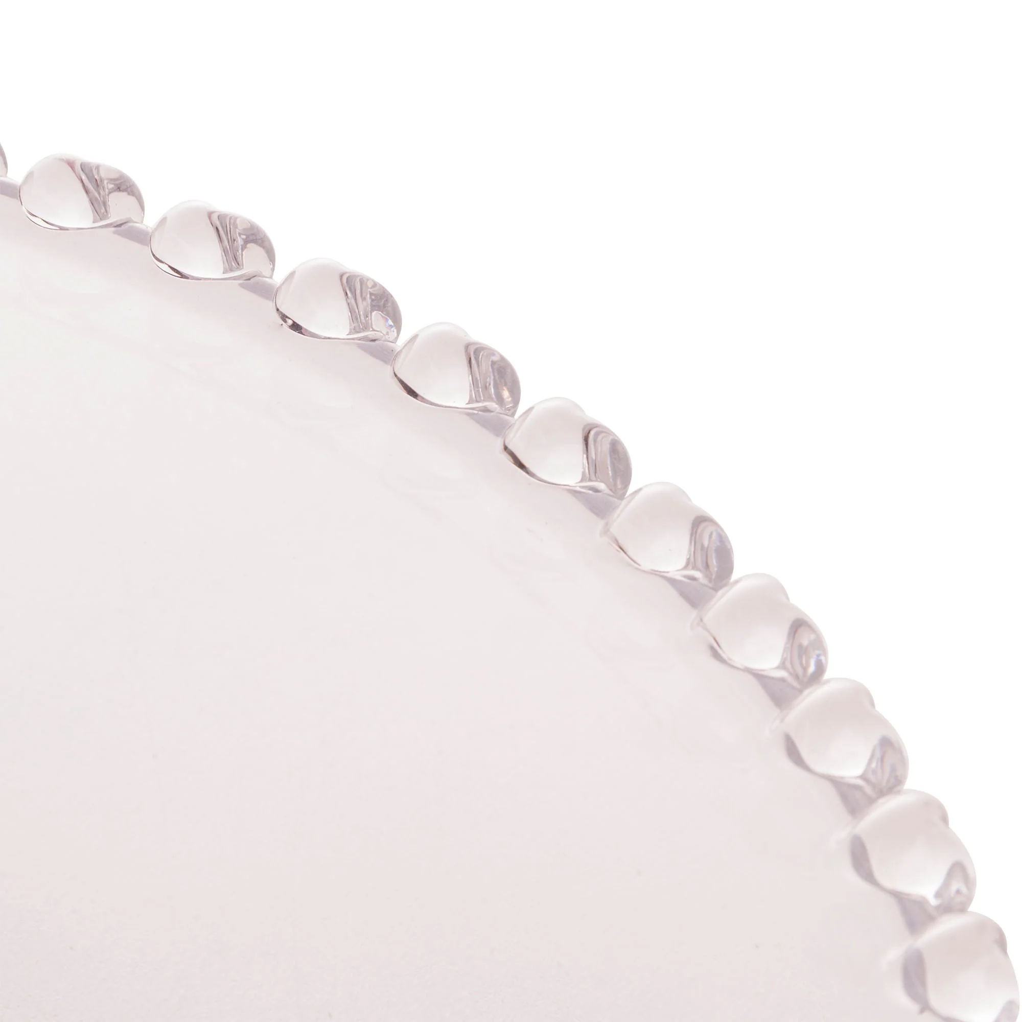 Prato para Bolo Boleira Cristal de Chumbo com Pé de Coração 31,5cm - Image 6