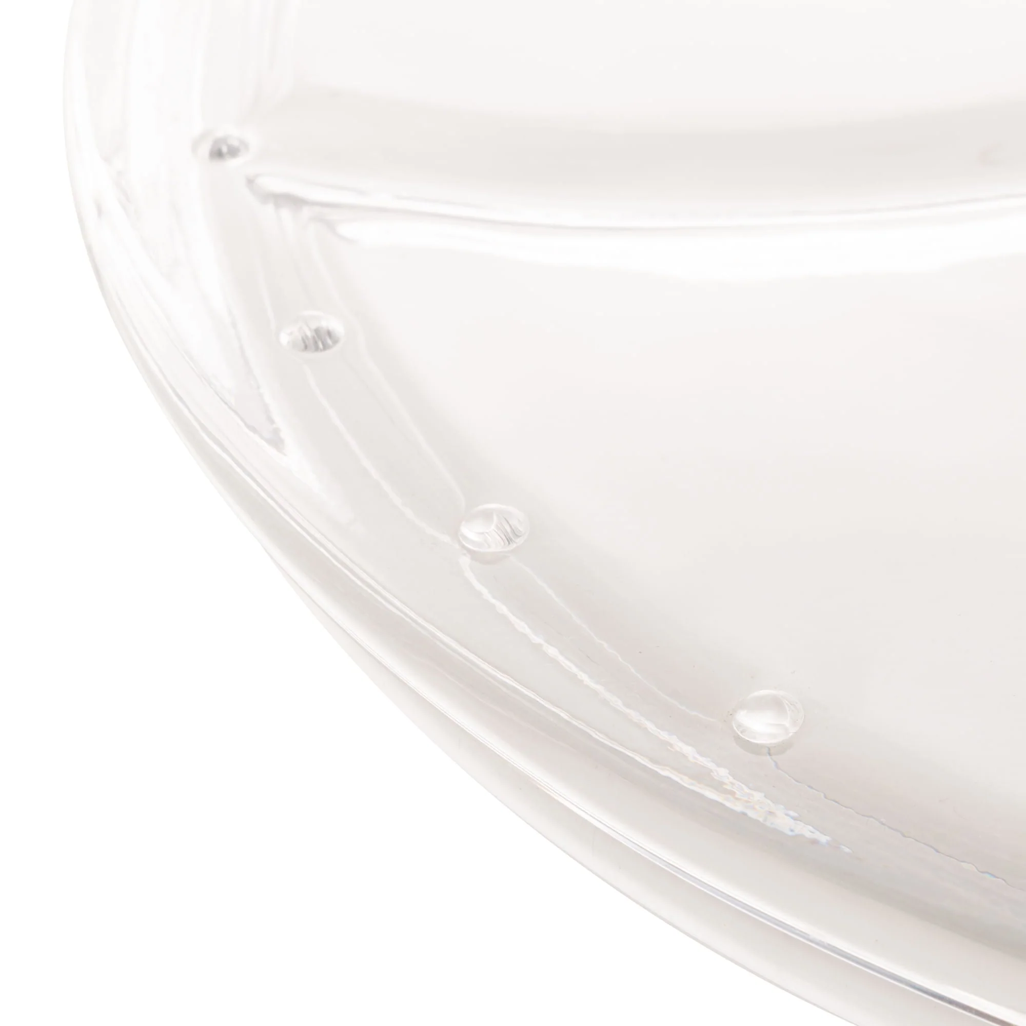 Prato para Bolo Boleira de Cristal Cronos Transparente 30,5cm x 21cm - Image 9
