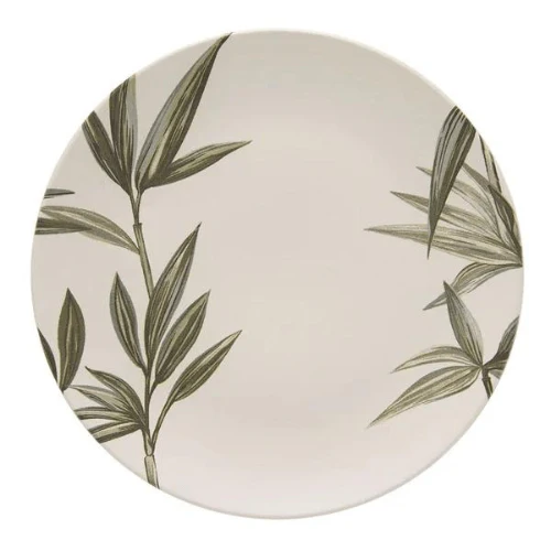 Prato Raso Aquarelle Bambu 28cm