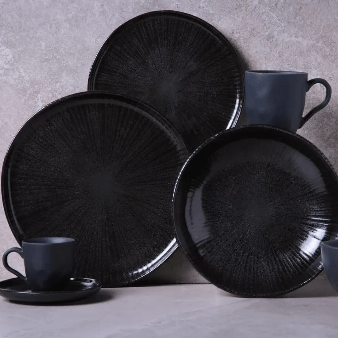 Prato Raso Bio Stoneware Imo Preto 27,5cm - Image 3