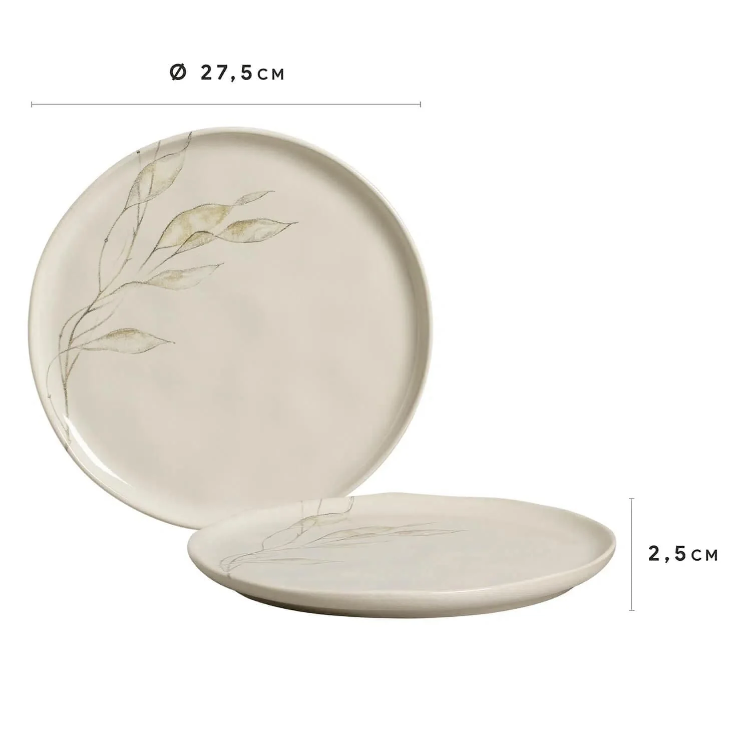 Prato Raso Bio Stoneware Luau 27,5cm - Image 3