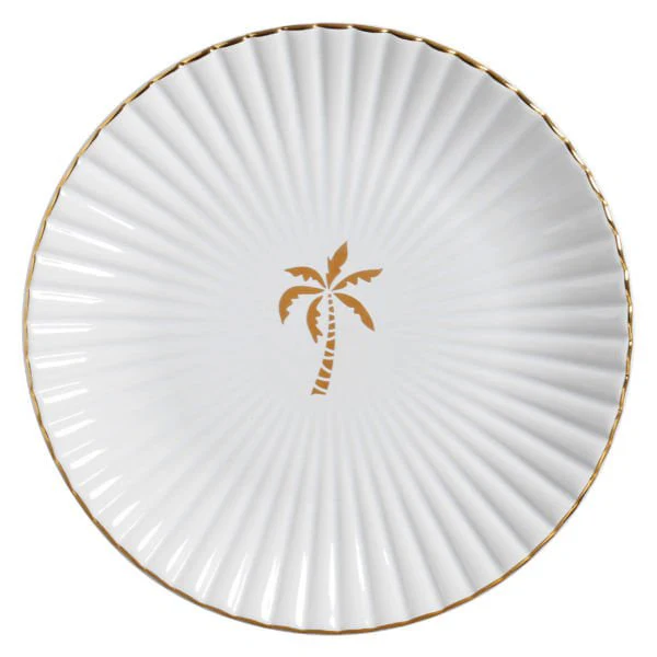 Prato Raso Coqueiro Maui Branco 27cm - Image 2