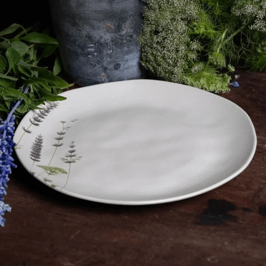 Prato Raso Orgânico Lavanda 26,5cm - Image 2