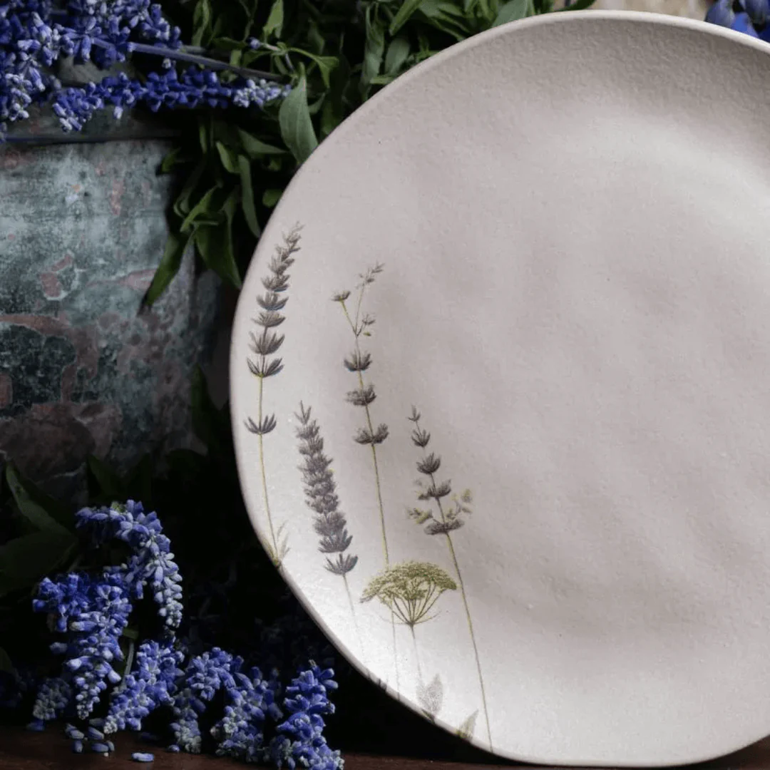 Prato Raso Orgânico Lavanda 26,5cm - Image 3