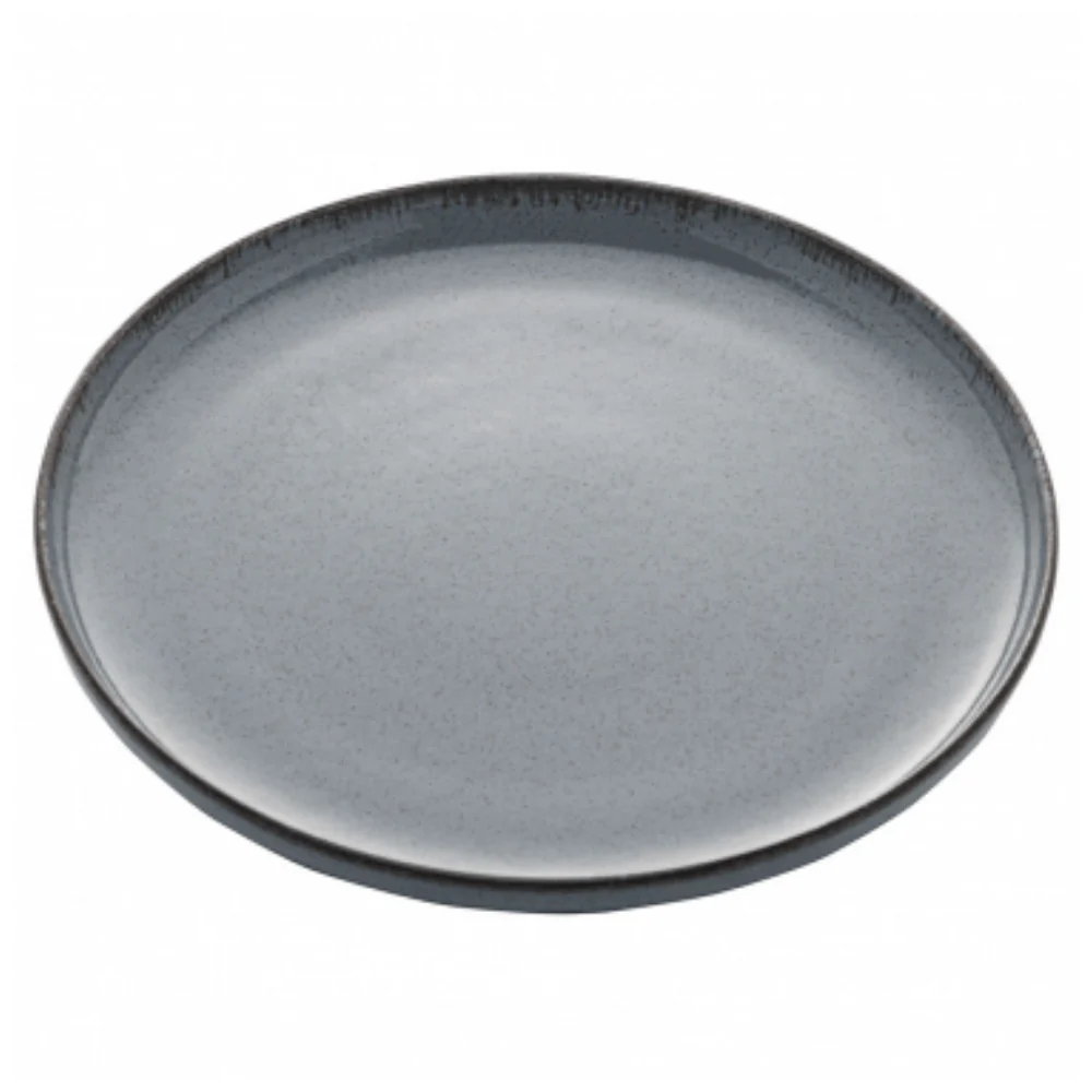 Prato Raso Porcelana Reactive Azul - 27 cm