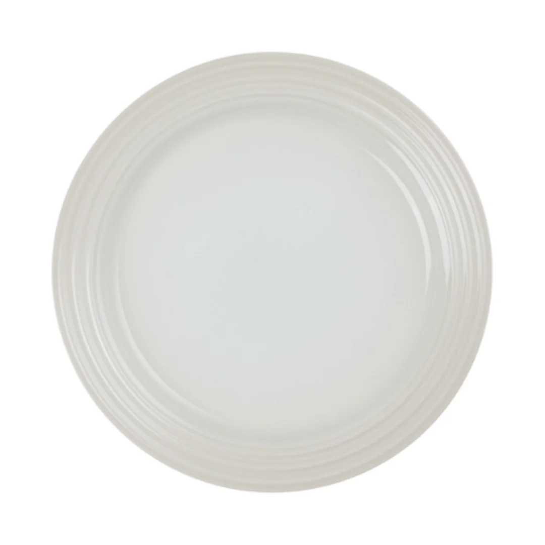 Prato Raso Vancouver de Cerâmica Meringue 22cm Le Creuset