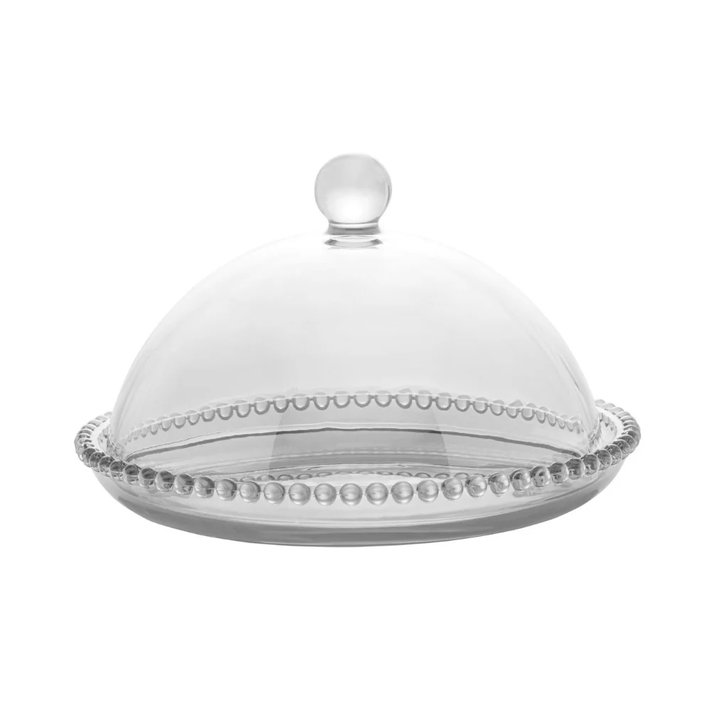 Queijeira Cristal Pearl Bolinha - 20 cm - Image 6