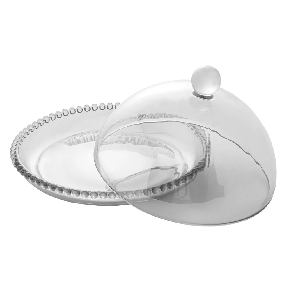 Queijeira Cristal Pearl Bolinha - 20 cm - Image 7