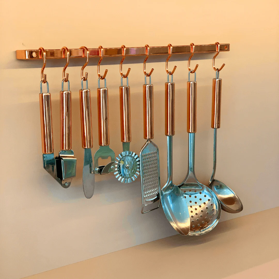 Ralador de Inox Cabo Metalizado Rose Gold 1 Face - Image 2