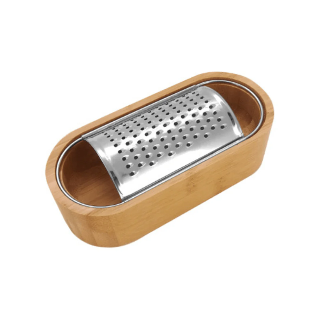 Ralador de Queijo em Bambu Ecokitchen 15cm