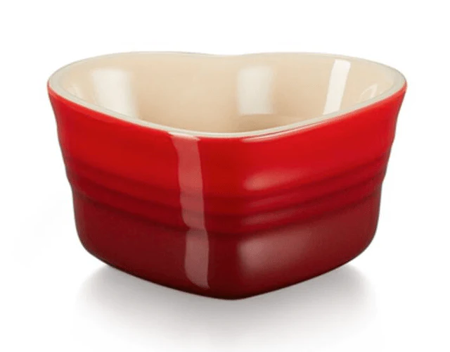 Ramekin Bowl em Formato de Coração Vermelho Le Creuset - Image 4