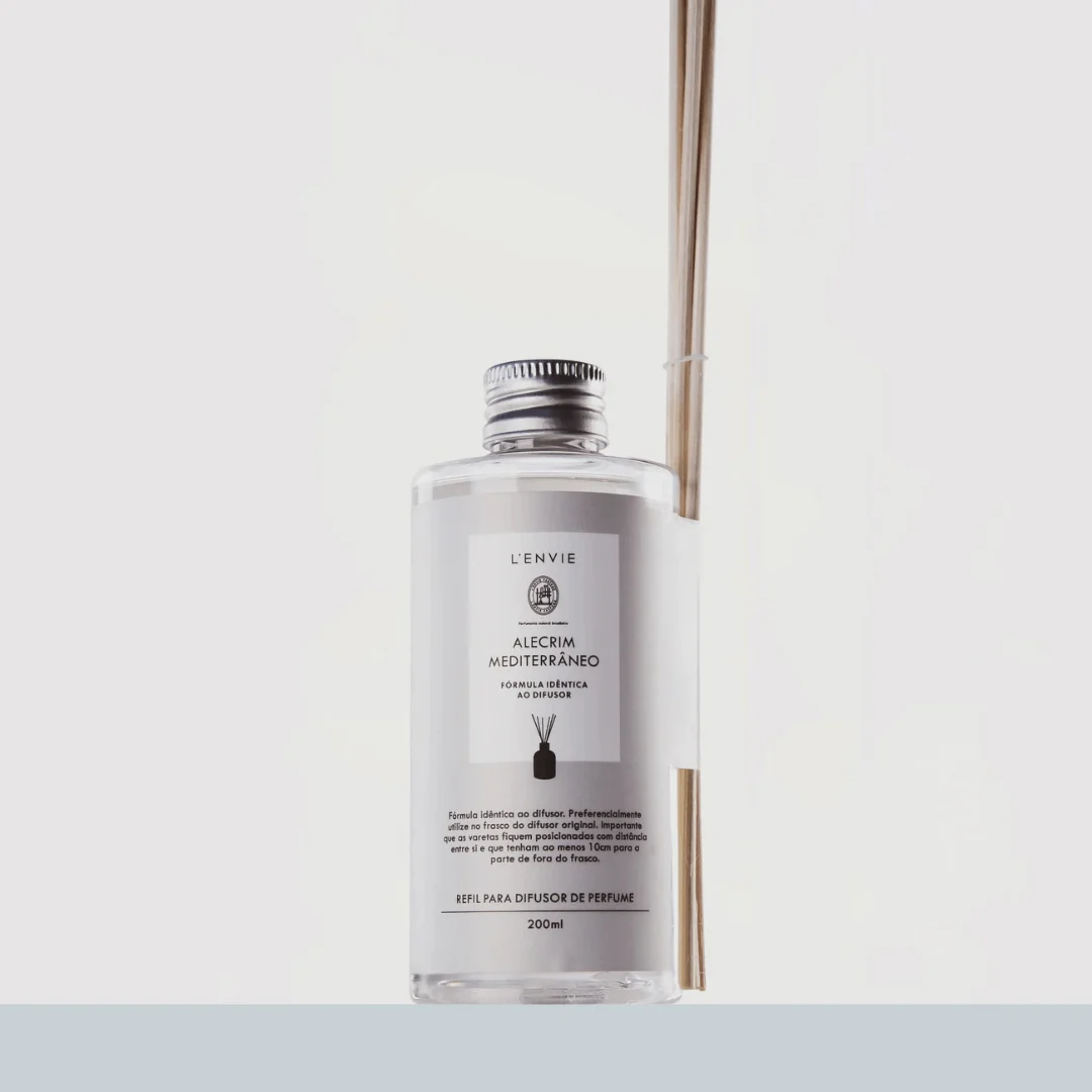 Refil Difusor de Perfume Alecrim Mediterrâneo 200ml