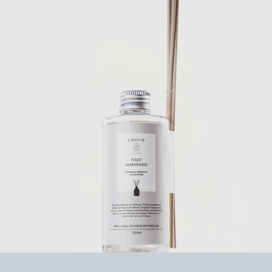 Refil Difusor de Perfume Figo Ambarado 200ml L'envie