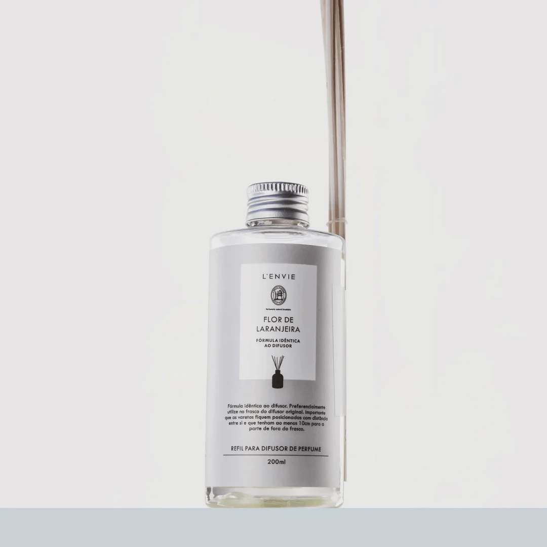 Refil Difusor de Perfume Flor de Laranjeira 200ml L'envie