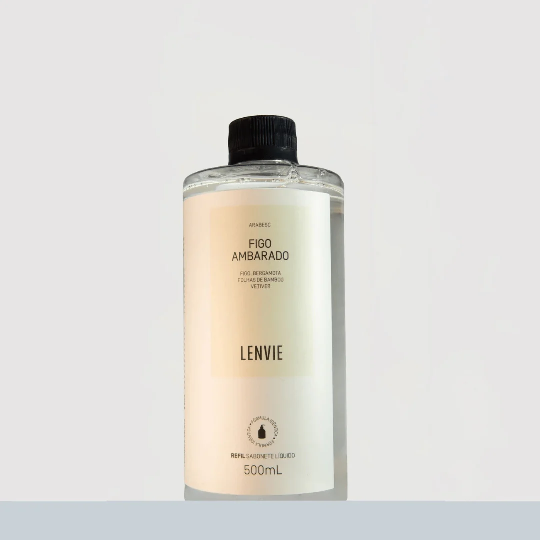 Refil Sabonete Liquido Figo Ambarado 500ml L'envie