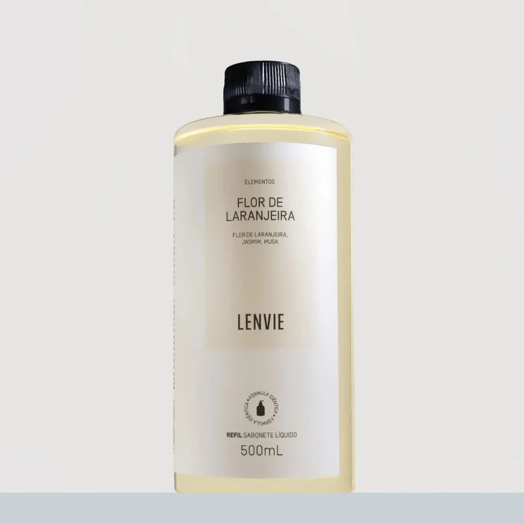 Refil Sabonete Liquido Flor de Laranjeira 500ml L'envie