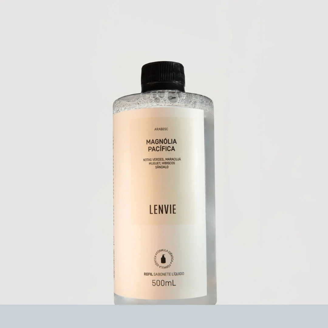 Refil Sabonete Liquido Magnólia Pacífica 500ml L'envie