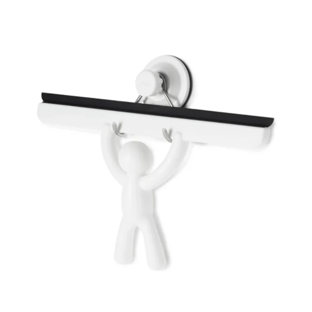 Rodo de Pia com Suporte Buddy Ventosa Branco - Image 4
