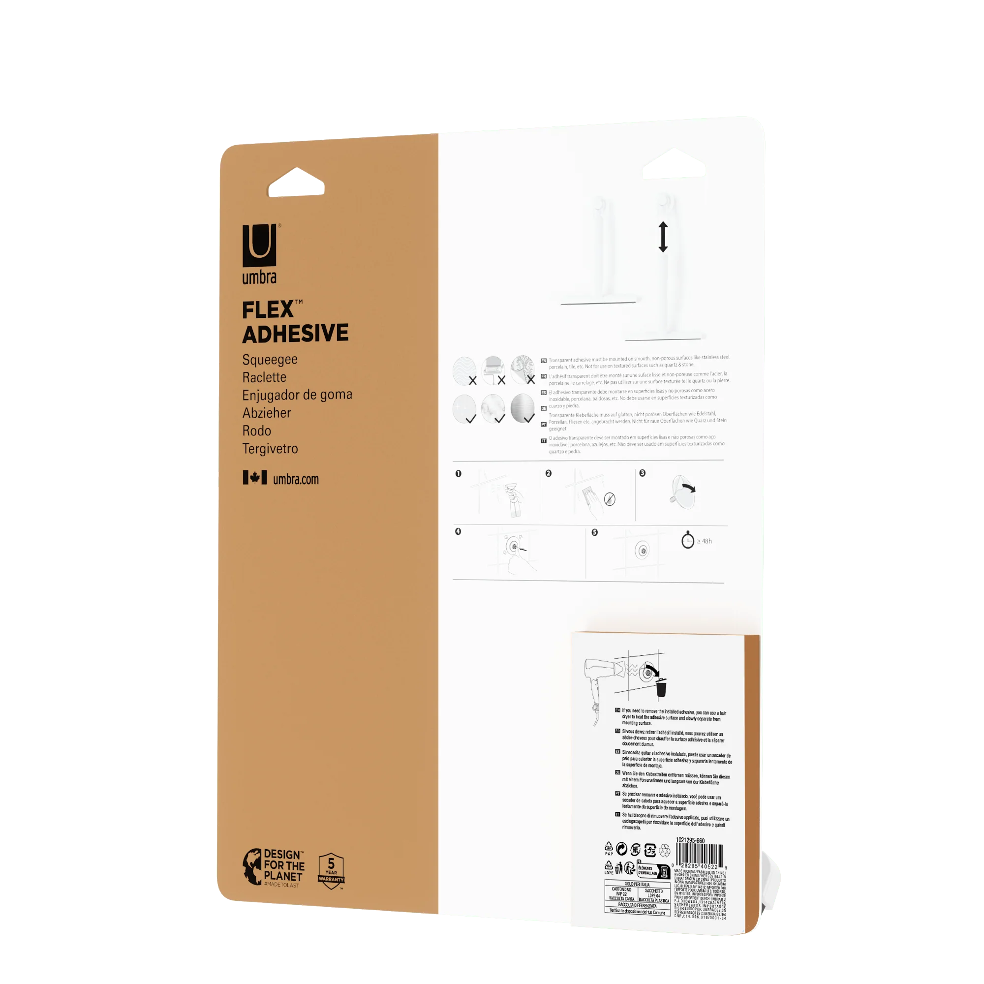 Rodo De Pia Extensível Flex Branco - Image 8