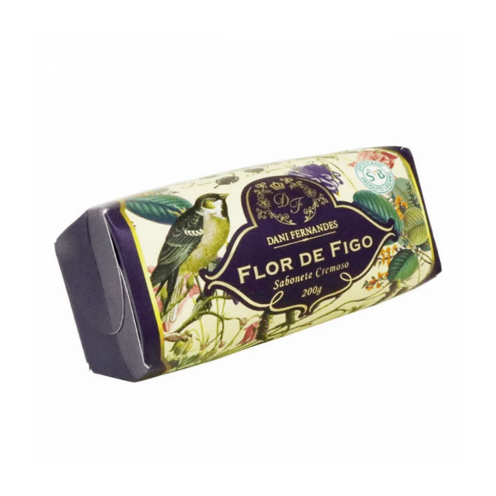 Sabonete em Barra Flor de Figo Vegano 100% Vegetal - 200g