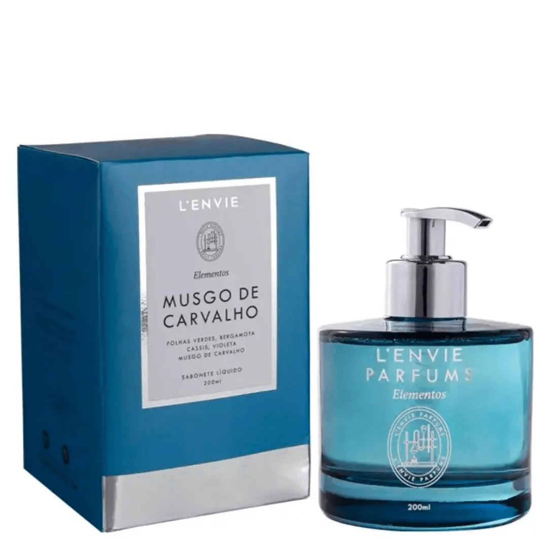Sabonete Líquido Musgo de Carvalho Elementos 200ml L'envie - Image 4