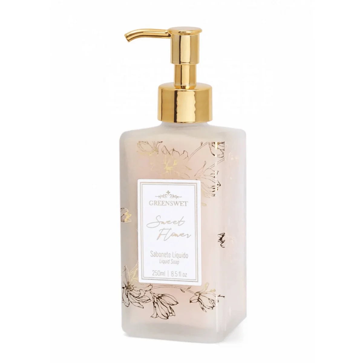 Sabonete Sweet Flower Greens Wet - 250Ml