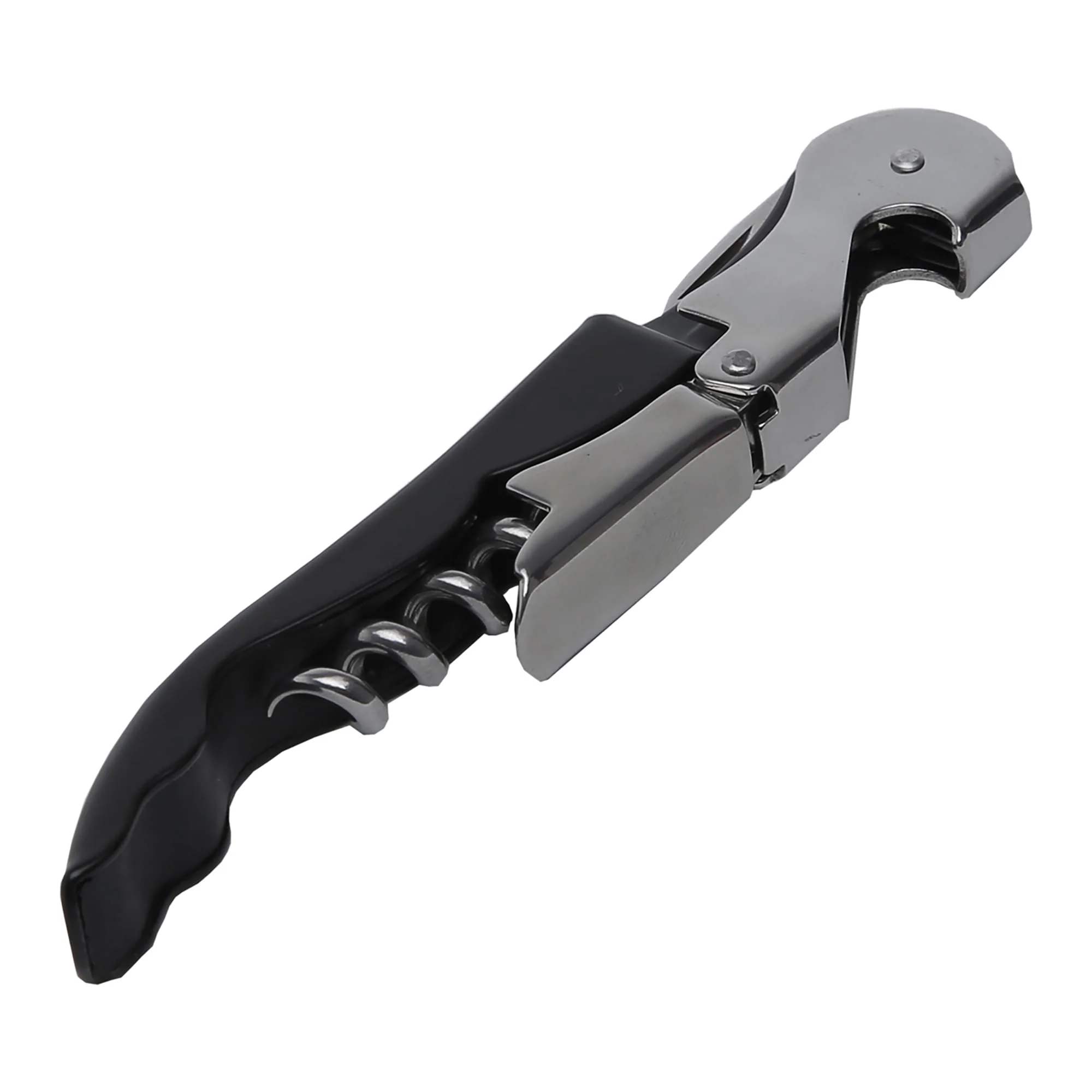 Saca Rolhas em Inox 2 Estágios 13cm