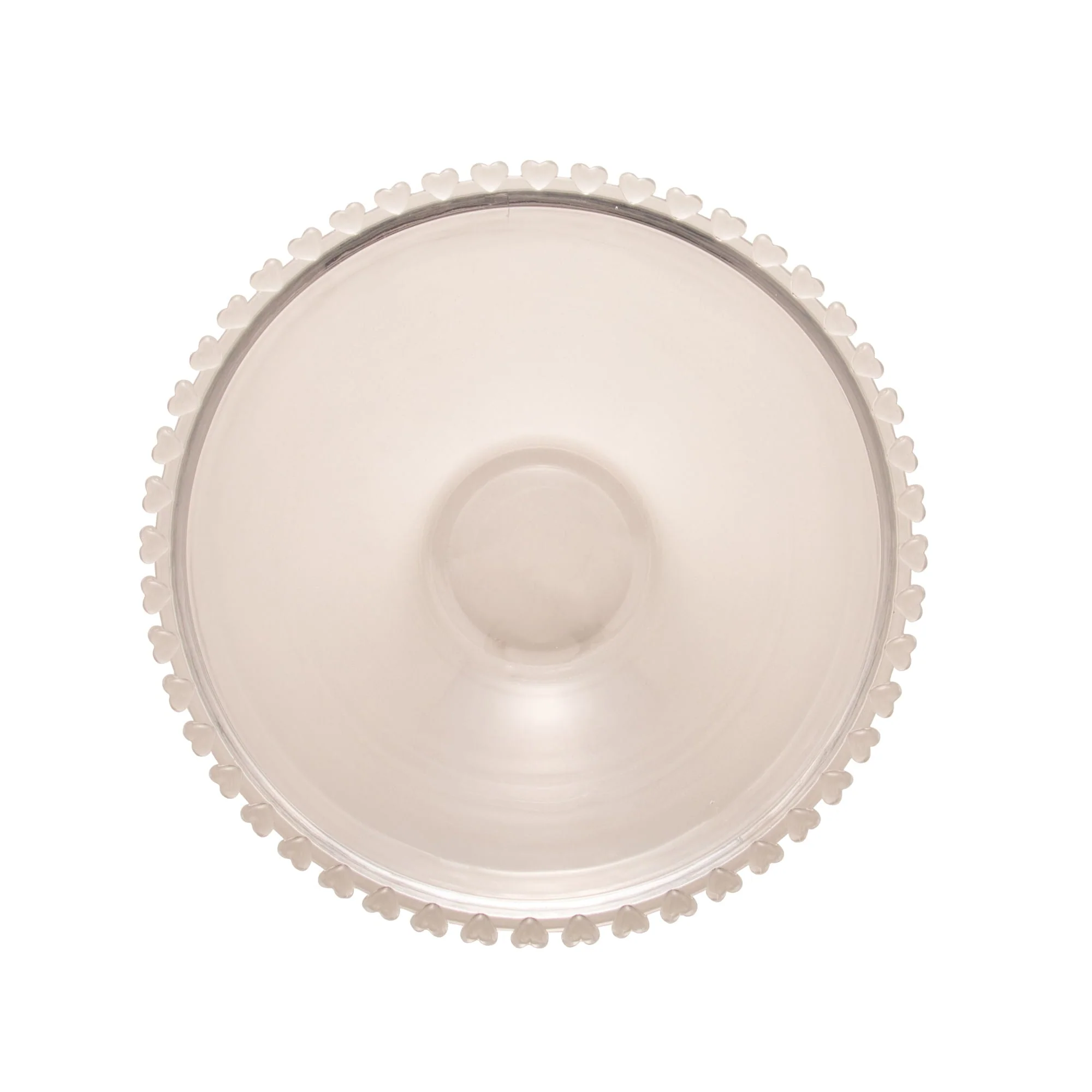 Saladeira Cristal de Chumbo Coração 21cm - Image 3