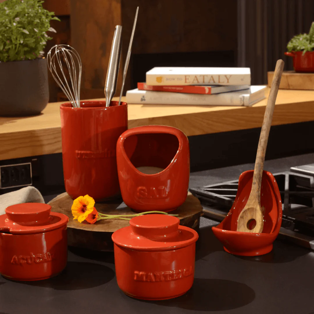 Saleiro em Cerâmica Vermelho - Image 4
